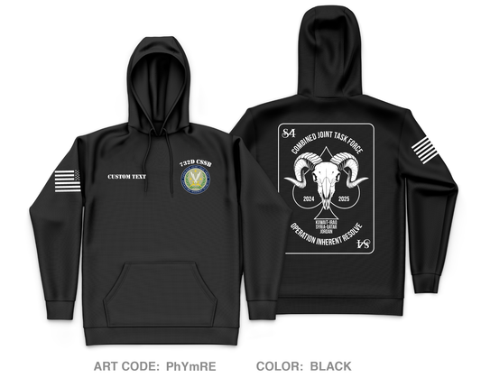 CUSTOM 732d CSSB AAAB Core Men's Hooded Performance Sweatshirt - PhYmRE