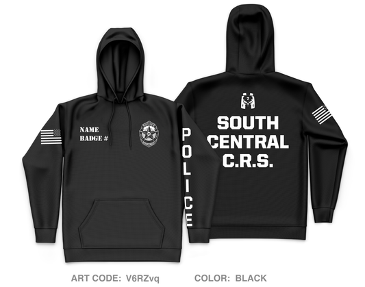CUSTOM Dallas PD Store 1 Core Men's Hooded Performance Sweatshirt - V6RZvq