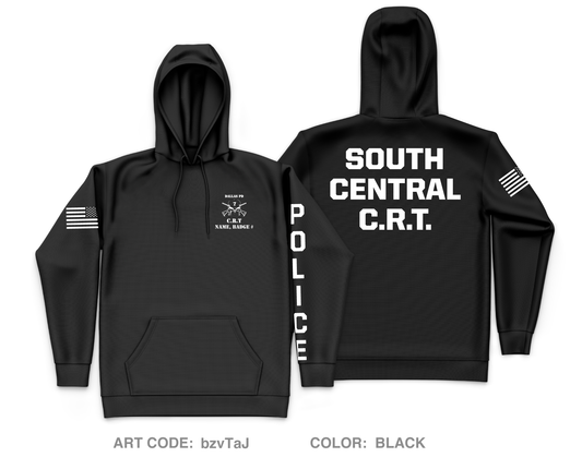 CUSTOM Dallas PD Store 1 Core Men's Hooded Performance Sweatshirt - bzvTaJ