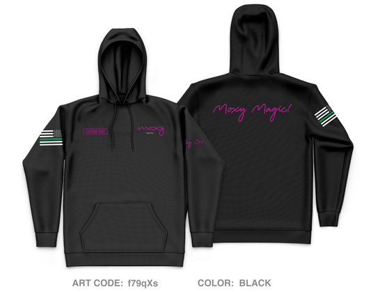 CUSTOM Moxy marriot Core Men's Hooded Performance Sweatshirt - f79qXs