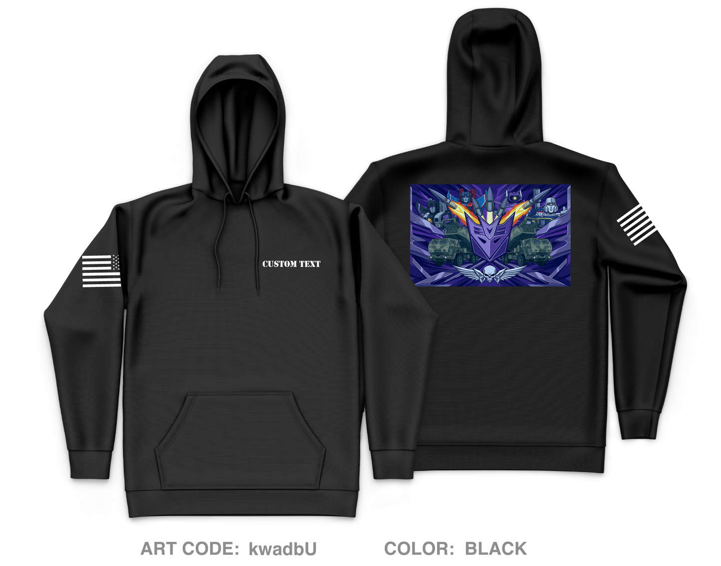 CUSTOM B-Btry 4-133 FAR Core Men's Hooded Performance Sweatshirt - kwadbU