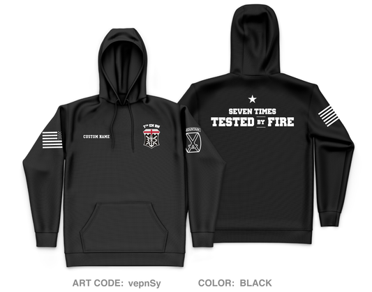 CUSTOM Hammer Core Men's Hooded Performance Sweatshirt - vepnSy