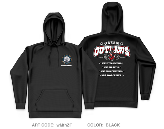 CUSTOM NTAG NEW ENGLAND DIV 3 Core Men's Hooded Performance Sweatshirt - wMfhZF