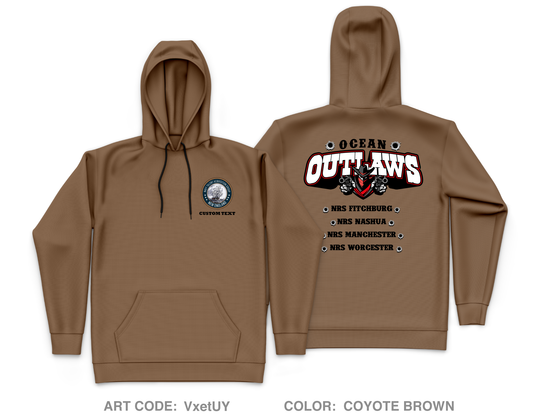CUSTOM NTAG NEW ENGLAND DIV 3 Core Men's Hooded Performance Sweatshirt - VxetUY