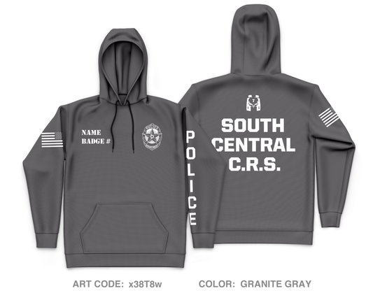 CUSTOM Dallas PD Store 1 Core Men's Hooded Performance Sweatshirt - x38T8w