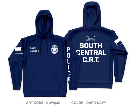 CUSTOM Dallas PD Store 1 Core Men's Hooded Performance Sweatshirt - KUWqJA