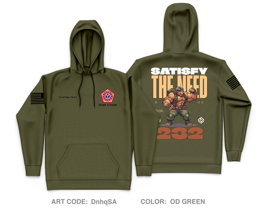 CUSTOM 232 CSSB Core Men's Hooded Performance Sweatshirt - DnhqSA