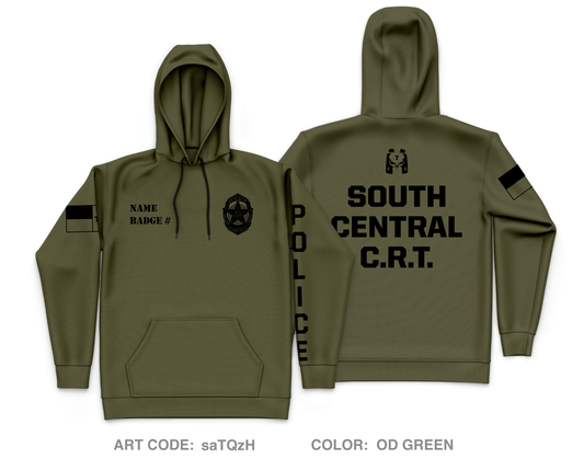 CUSTOM Dallas PD Store 1 Core Men's Hooded Performance Sweatshirt - saTQzH