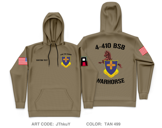 CUSTOM Warhorse 4-410 Core Men's Hooded Performance Sweatshirt - JThkuY