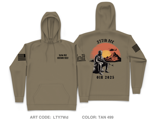 277th ECC Main Fundraising Collection Core Men's Hooded Performance Sweatshirt - LTY7Wd