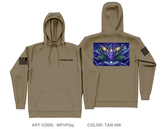 CUSTOM B-Btry 4-133 FAR Core Men's Hooded Performance Sweatshirt - WFVPQq