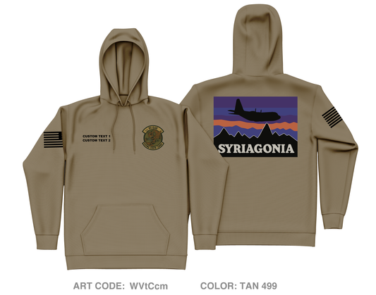 CUSTOM 61st EAS Core Men's Hooded Performance Sweatshirt - WVtCcm