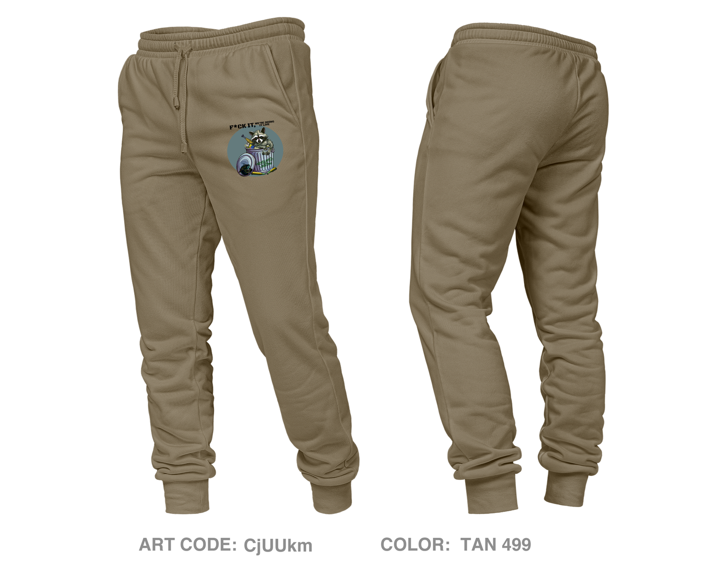 538th MCT, Trash Pandas Core Unisex Performance Joggers - CjUUkm