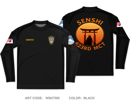 CUSTOM 623rd MCT Core Men's LS Performance Tee - WBXTMX