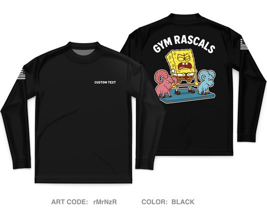 CUSTOM Signal-Rascals Core Men's LS Performance Tee - rMrNzR