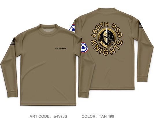 CUSTOM 650 RSG Core Men's LS Performance Tee - a4VzJS