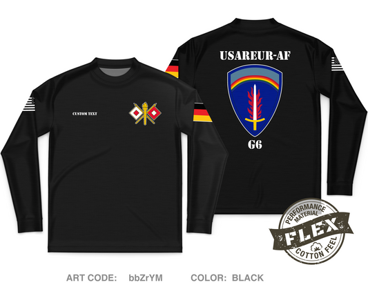 CUSTOM USAREUR-AF Core Men's LS Flex Performance Tee - bbZrYM