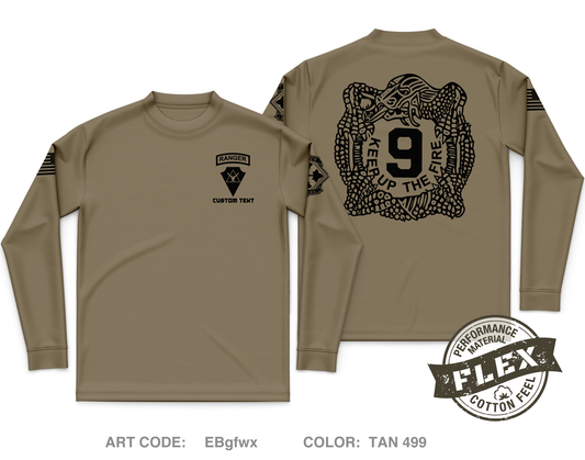 Custom NOBLE PLT, 4-9 IN Core Men's LS Flex Performance Tee - EBgfwx