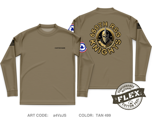 CUSTOM 650 RSG Core Men's LS Flex Performance Tee - a4VzJS