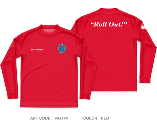 CUSTOM 125 MDG Det 1 Store 1 Core Men's UPF 50+ Performance LS Tee - 5PQNuT