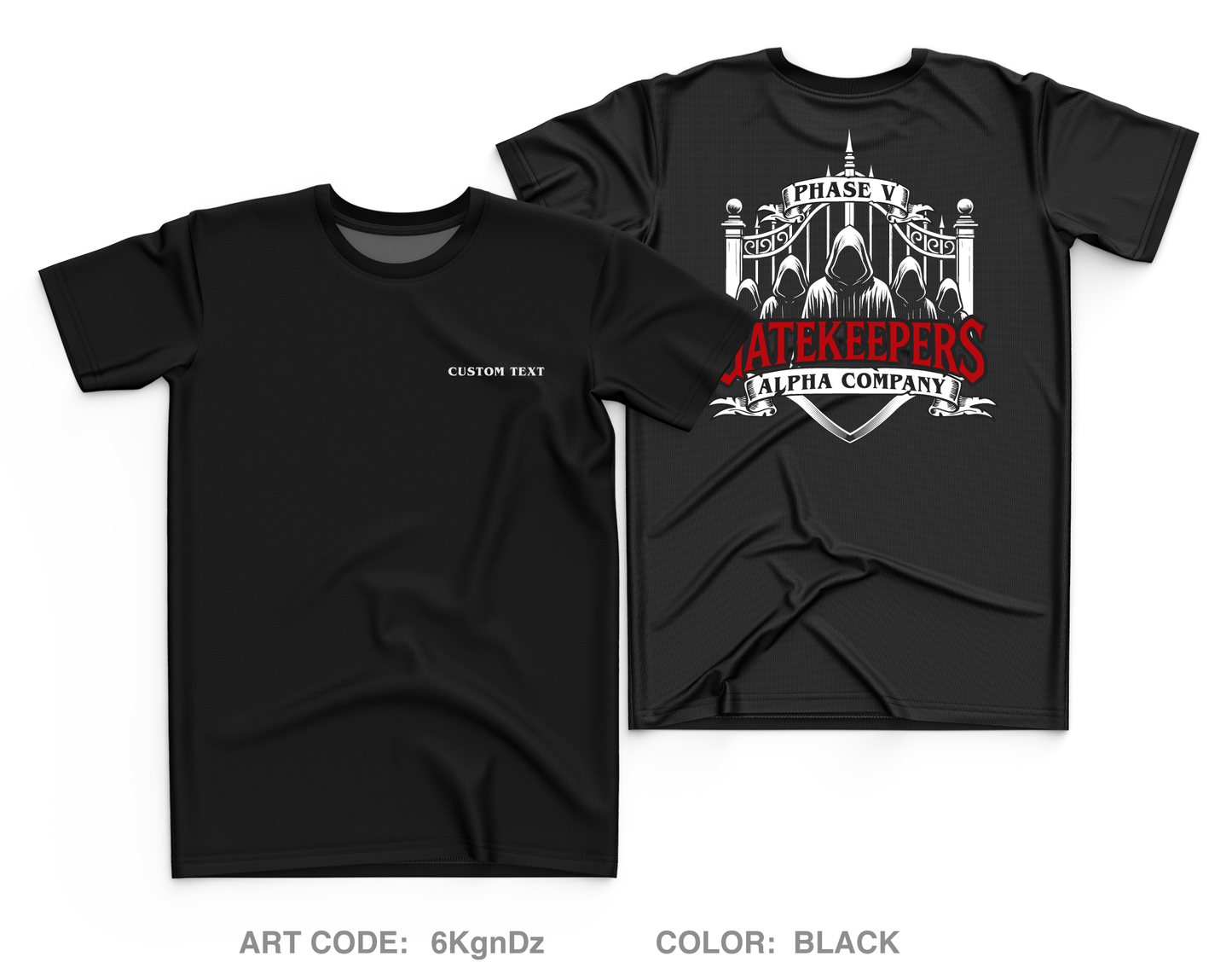 CUSTOM Phase V, 229th MI BN Core Men's SS Performance Tee - 6KgnDz