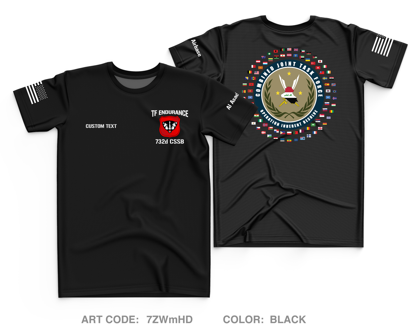 CUSTOM 732d CSSB AAAB Core Men's SS Performance Tee - 7ZWmHD