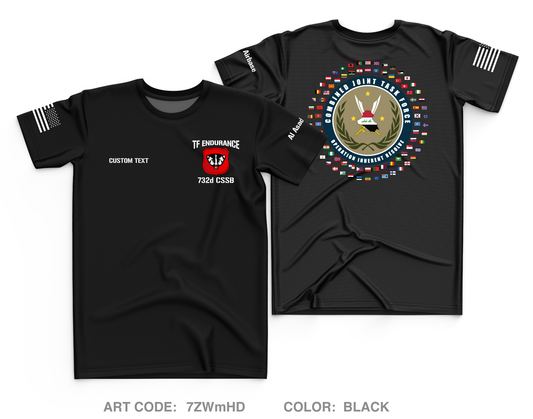 CUSTOM 732d CSSB AAAB Core Men's SS Performance Tee - 7ZWmHD