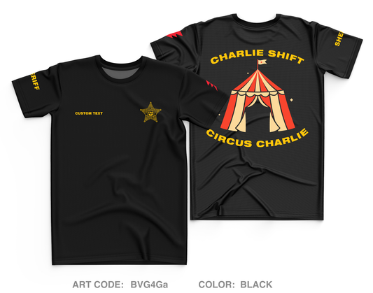 CUSTOM Charlie Shift Core Men's SS Performance Tee - BVG4Ga