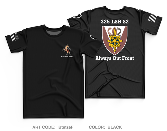 CUSTOM S2, 325 LSB, 3/25 ID Core Men's SS Performance Tee - BtmzeF