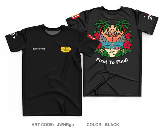 CUSTOM 70th Clearance Company Core Men's SS Performance Tee - JWHRgb