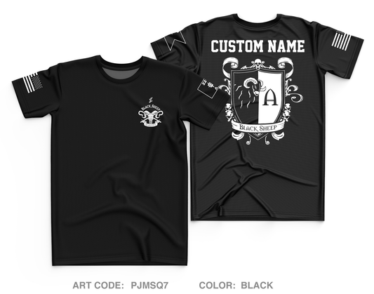 CUSTOM A Co, 229th MI BN Core Men's SS Performance Tee - PJMSQ7