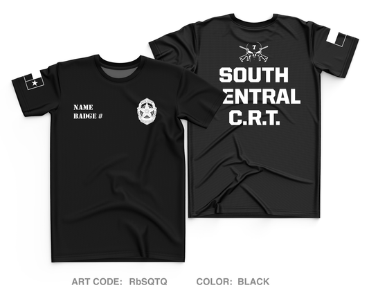 CUSTOM Dallas PD Store 1 Core Men's SS Performance Tee - RbSQTQ