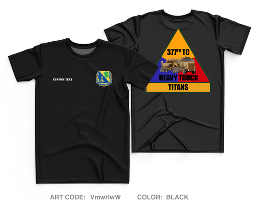 CUSTOM 377 titans Core Men's SS Performance Tee - VmwHwW