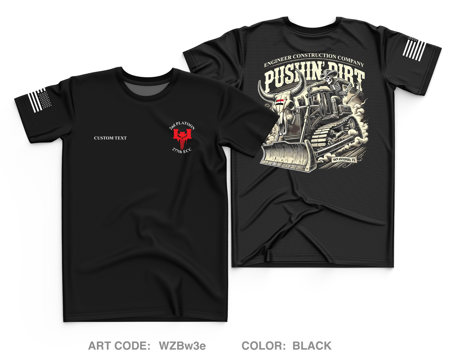 CUSTOM 277th ECC Core Men's SS Performance Tee - WZBw3e