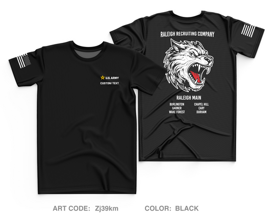 CUSTOM Raleigh Recruiting Company Core Men's SS Performance Tee - Zj39km