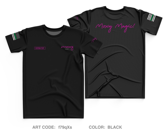 CUSTOM Moxy marriot Core Men's SS Performance Tee - f79qXs
