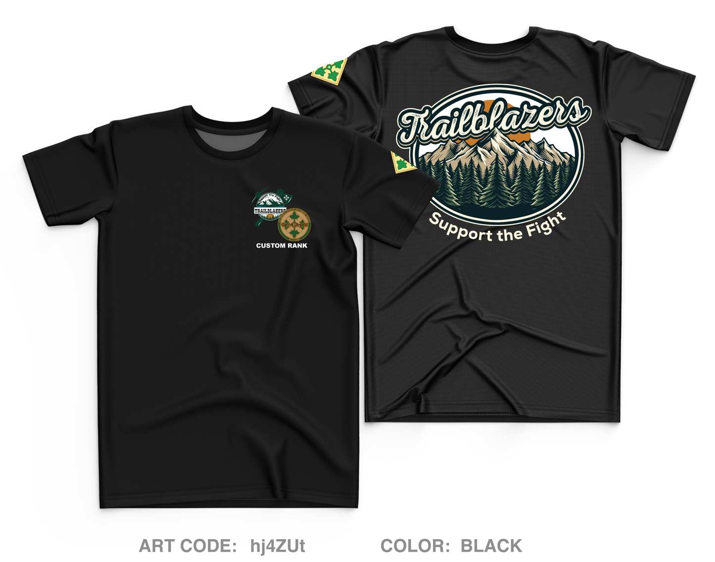 CUSTOM 4DSTB Fundraising Collection Core Men's SS Performance Tee - hj4ZUt