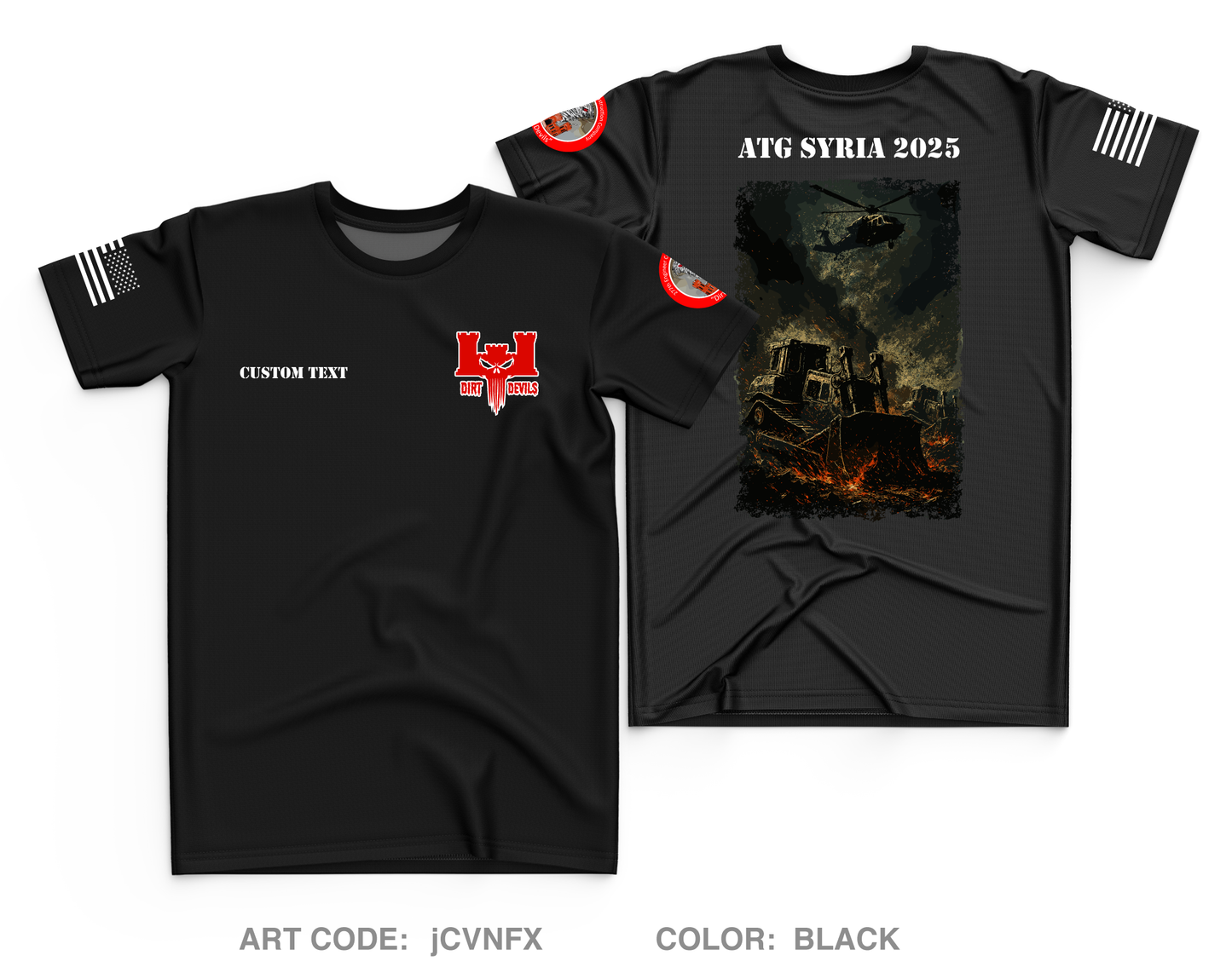 CUSTOM 277th ECC Main Fundraising Collection Core Men's SS Performance Tee - jCVNFX
