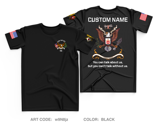 CUSTOM S6, 93D MP BN Core Men's SS Performance Tee - w9N8jz