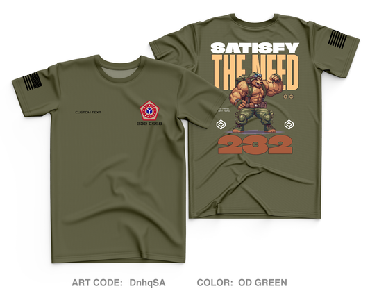 CUSTOM 232 CSSB Core Men's SS Performance Tee - DnhqSA