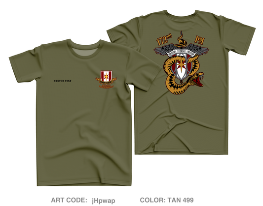 CUSTOM 172nd Medical Detachment (PM) Core Men's SS Performance Tee - jHpwap