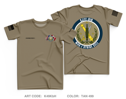 CUSTOM MAGSC Core Men's SS Performance Tee - K49KbH