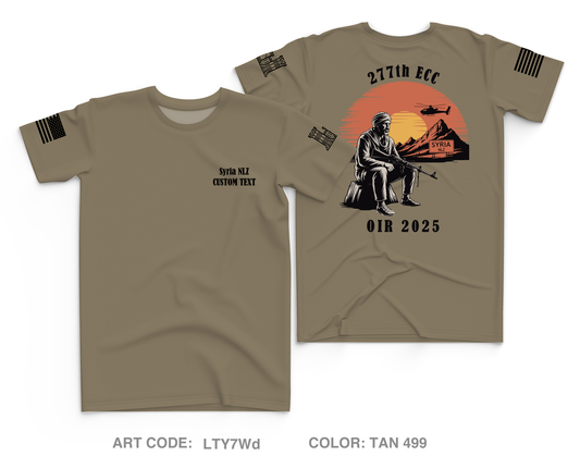 277th ECC Main Fundraising Collection Core Men's SS Performance Tee - LTY7Wd