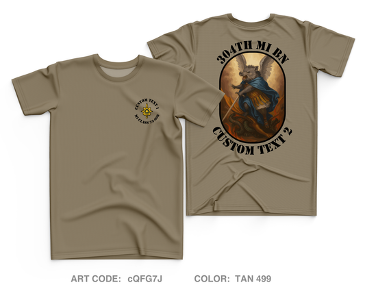 CUSTOM MI BOLC Class 25-008 Core Men's SS Performance Tee - cQFG7J