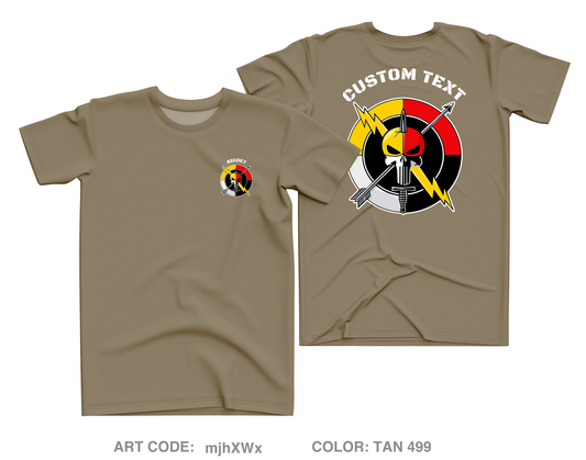 CUSTOM 3rd BN 3rd SFG SIGDET Core Men's SS Performance Tee - mjhXWx