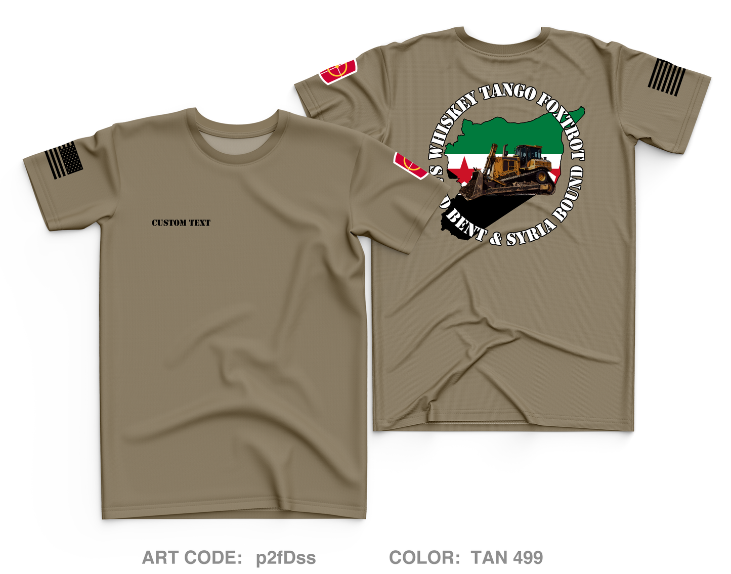 CUSTOM 277th ECC Main Fundraising Collection Core Men's SS Performance Tee - p2fDss