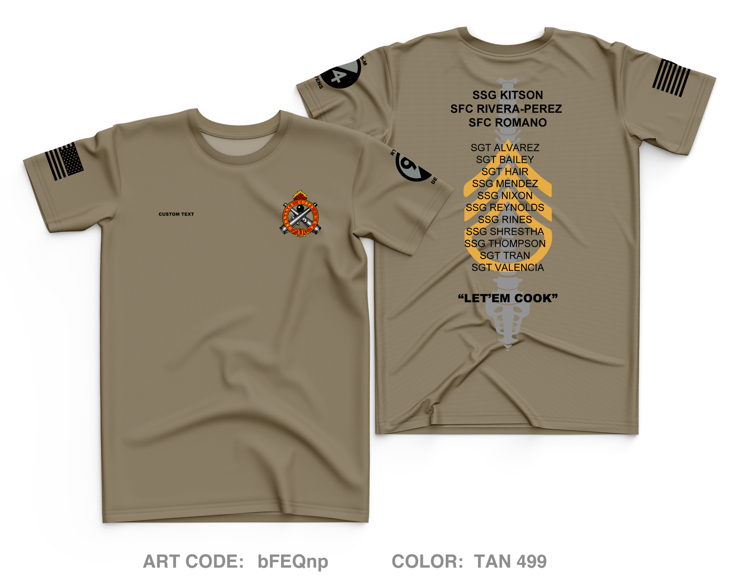 CUSTOM RTS-M Devens ALC Core Men's SS Performance Tee - bFEQnp