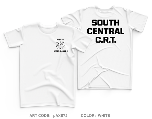 CUSTOM Dallas PD Store 1 Core Men's SS Performance Tee - PAXS72