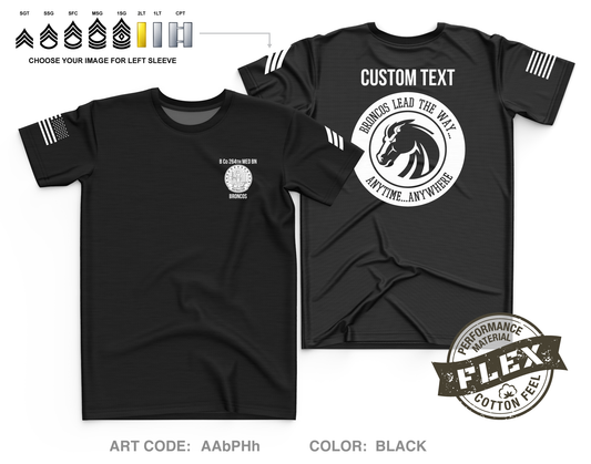 CUSTOM B Co 264th MED BN Store 1 Core Men's SS Flex Performance Tee - AAbPHh