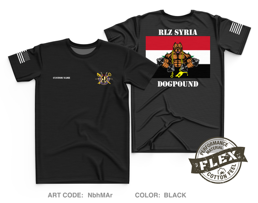CUSTOM A Co. 68th DSSB, 4DSB Core Men's SS Flex Performance Tee - NbhMAr